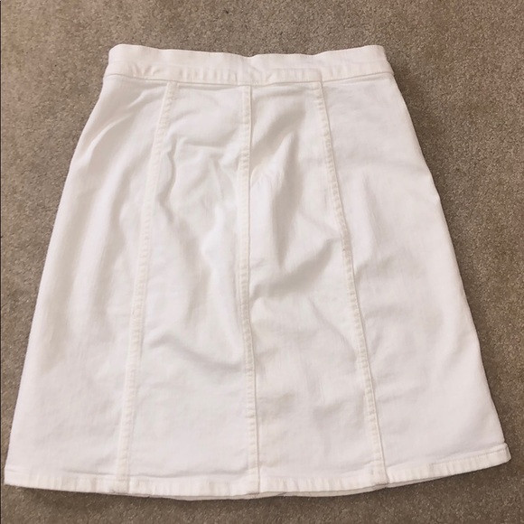 J Crew White Pencil Skirt - Picture 4 of 4